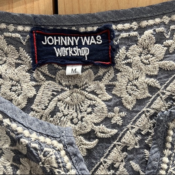 Johnny Was Workshop CIRO BOHO Top Medium - Picture 2 of 16